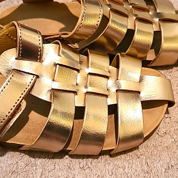 Gold Sandals - Picture 2 of 2